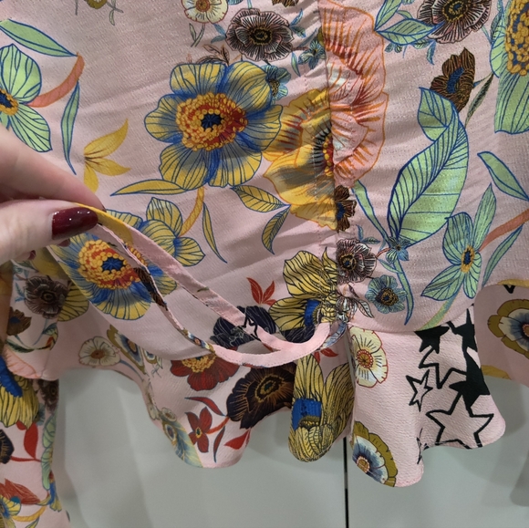 Topshop Ruched Crop Top - Picture 11 of 12